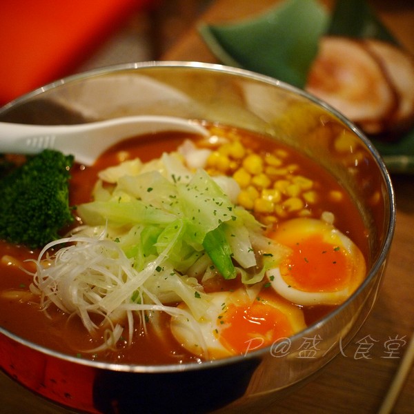 盛八食堂 -- 月見旬菜伊勢龍蝦冷湯烏龍麵