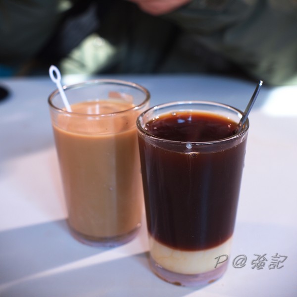強記 - 茶走 (紅茶 + 鍊乳)、咖啡