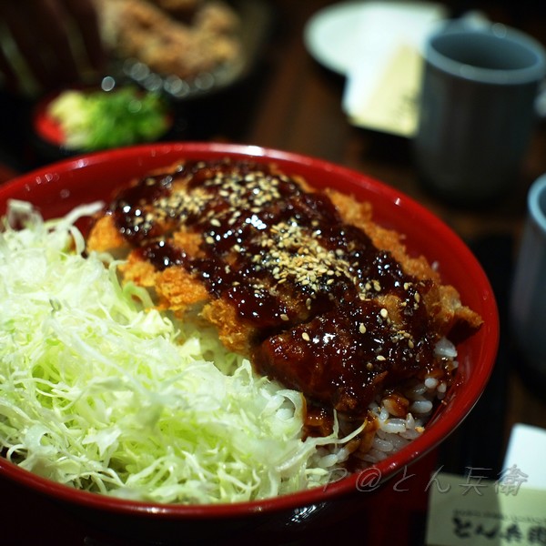 とん兵衛 - 味噌炸豬排丼