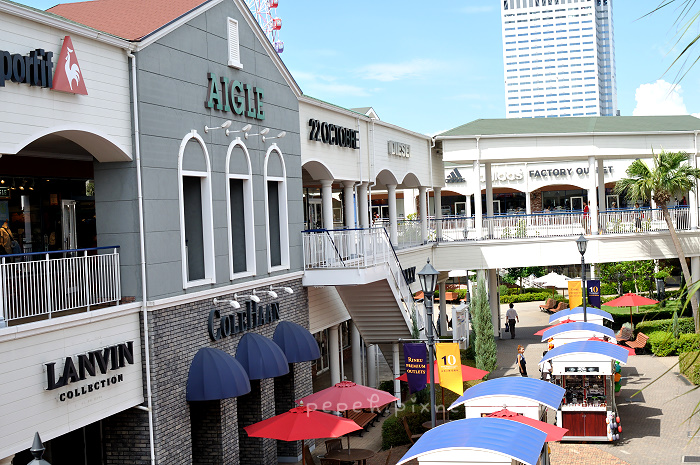 rinku premium outlet\/近关西空港的名牌畅 - 找景