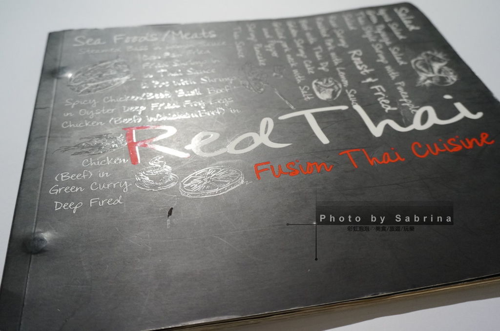 5.紅舍泰式料理菜單