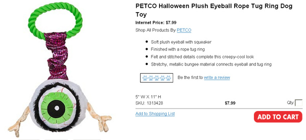 PETCO Halloween Plush Eyeball Rope Tug Ring Dog Toy.jpg