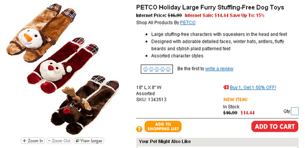 PETCO Holiday Large Furry Stuffing-Free Dog Toys  page.jpg