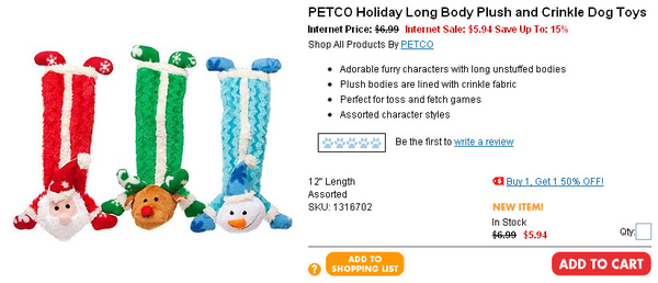 PETCO Holiday Long Body Plush and Crinkle Dog Toys  page.jpg