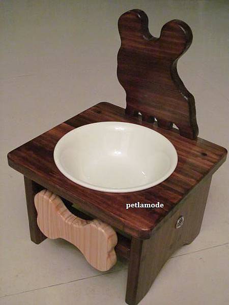 手工法國鬥牛犬餐桌.法鬥(單口) 實木 已交貨 petlamode 手工法國鬥牛犬餐桌.法鬥(單口) 實木 已交貨 petlamode