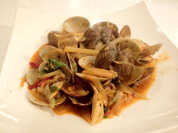 泰式辣炒海瓜子(320元) 泰式辣炒海瓜子(320元)