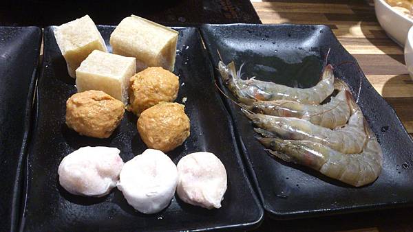鮮蝦&凍豆腐&手工魚餃