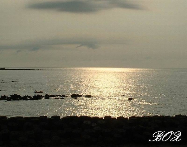 三芝的夕陽