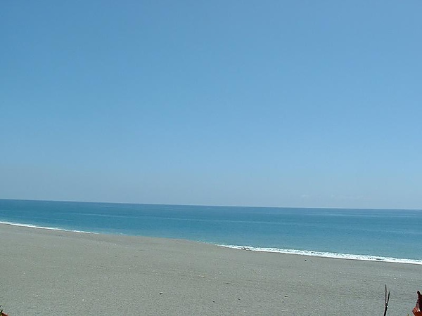 從牛山拍攝太平洋海岸