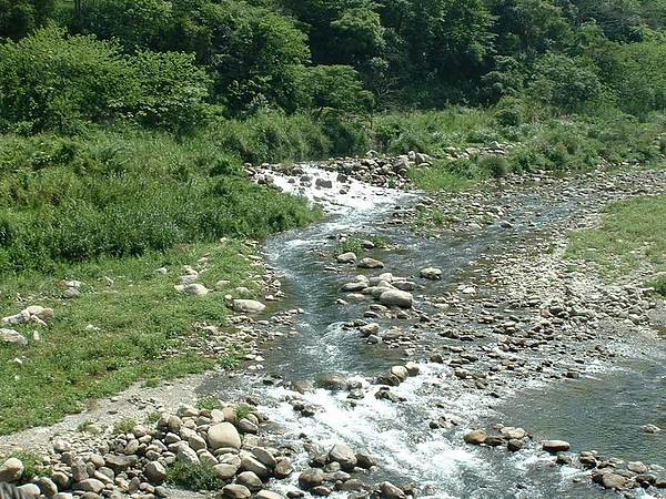 橋下流水
