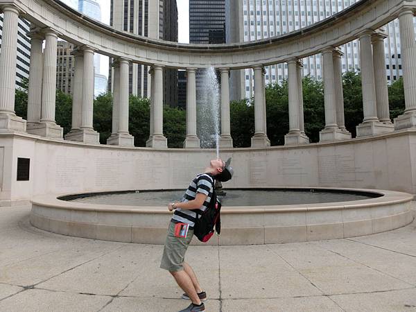 芝加哥千禧公園噴泉