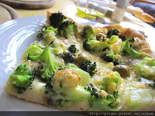 [素季節 素享受] 綠花椰菜披薩 