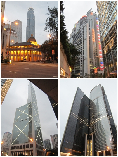 D2-香港島有很多大樓.左下是Pingi最愛的中銀大樓