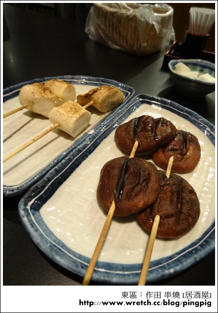 [ 食記 ] 台北東區 - 作田や串燒 (居酒屋) ,巷弄裡的美味