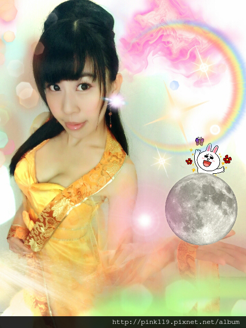 2013-09-18-21-20-07_deco 蘭陵王-楊雪舞仿妝 穿搭 美妝 古裝 造型 嫦娥 玉兔 中秋節 角色扮演