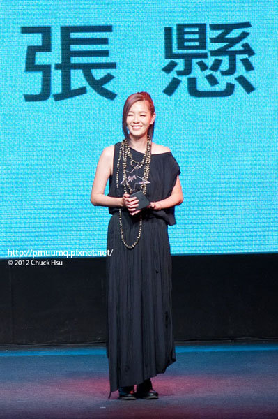 年度最佳詞曲創作-張懸(2012Milk年度大賞暨週年派對)