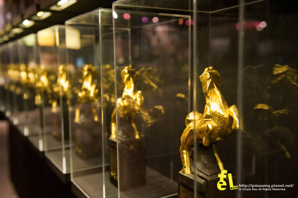 這隻馬很會跑 而且跑很快！ 他叫金馬獎