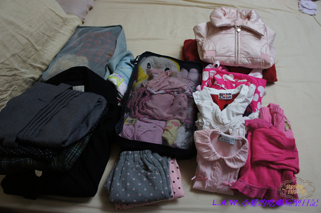 12月GO日本~不藏私,1大2小行李打包技巧大公