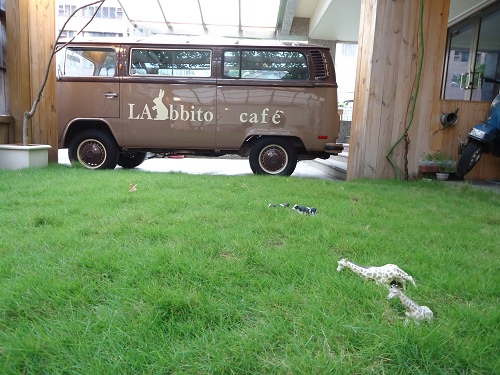 【台中】LAbbito Café。跟著長頸鹿在草原上奔跑吧 ...