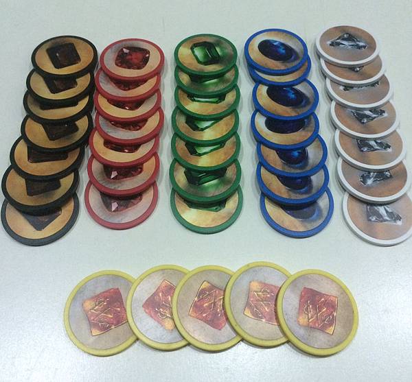 璀璨寶石 Splendor 繁體中文版 開箱及規則介紹 BY 璀璨寶石 Splendor 繁體中文版 開箱及規則介紹 BY