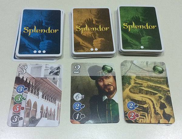 璀璨寶石 Splendor 繁體中文版 開箱及規則介紹 BY