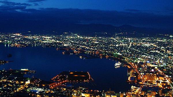 函館的百萬夜景
