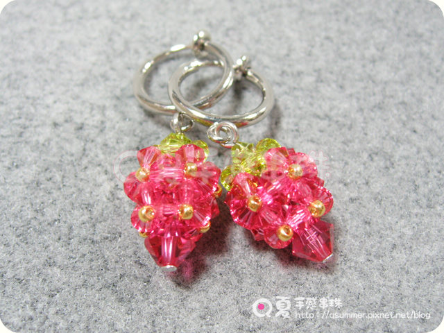 第六週【耳環‧草莓】