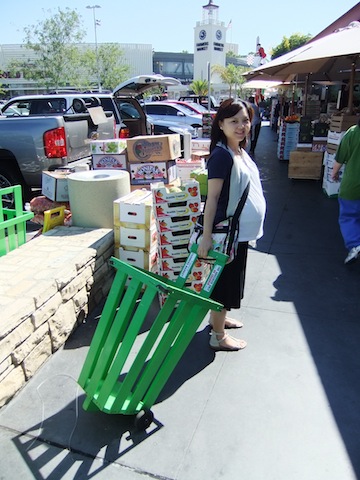 麻麻我很喜歡這個shopping cart,但是拔拔說不能帶回家！