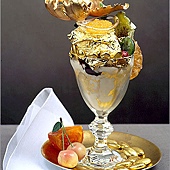 Golden Opulence Sundae