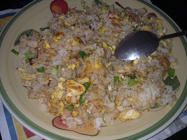 8/6 自製味增湯+炒飯