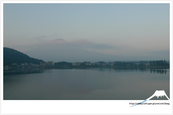 河口湖逆富士逆さ富士*下次我要去看有雪顶的