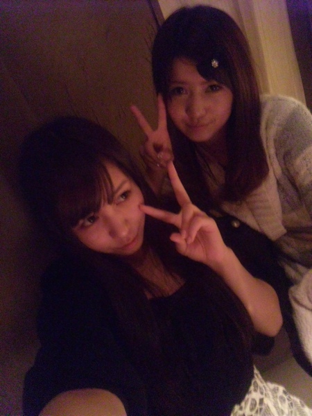 河西智美　姉とのツーショット画像 