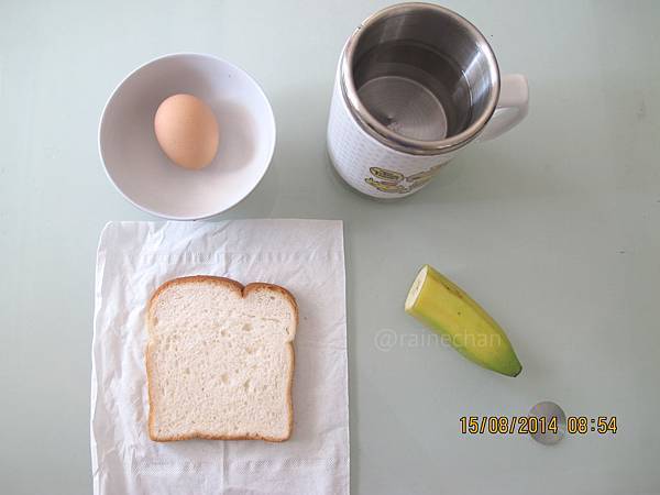 Raine減肥第二天～早餐～