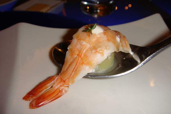 開胃菜 - 蜜瓜鮮蝦.JPG 開胃菜 - 蜜瓜鮮蝦.JPG