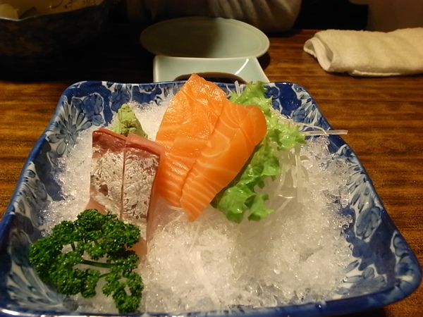 金日本料理套餐生魚片.JPG