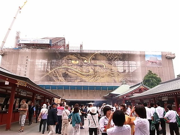 淺草觀音寺外觀整修中.JPG 淺草觀音寺外觀整修中.JPG