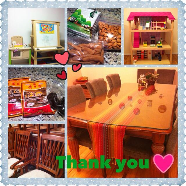 cathy 一張桌子的情