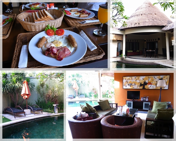 巴里島Day3。Villa西式早餐 巴里島Day3。Villa西式早餐