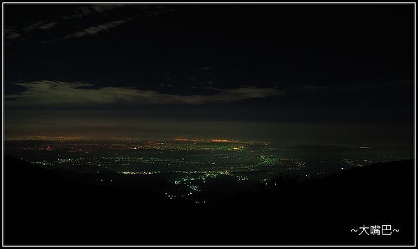 鳶嘴山夜景