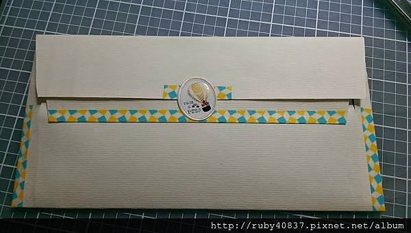 生日書籤卡-言0-自製信封-背面