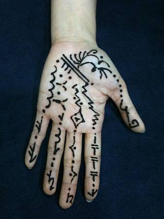 Henna光能圖騰_掌心的秘密011_訊息解讀者陳星宇(Ruby)預約信箱0411ruby@gmail.com