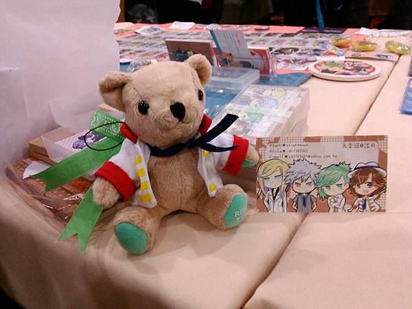 隔壁攤的嶺二熊熊&名片