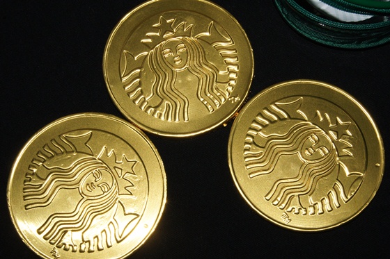 星巴克_金幣巧克力零錢包_2 星巴克_金幣巧克力零錢包_2