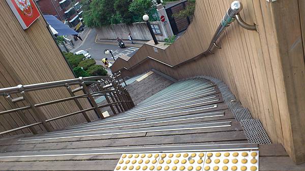 上首爾塔的步行階梯