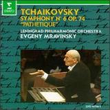 Mravinsky Tchaikovsky No.6 Symphony CD Cover Erato Mravinsky Tchaikovsky No.6 Symphony CD Cover Erato