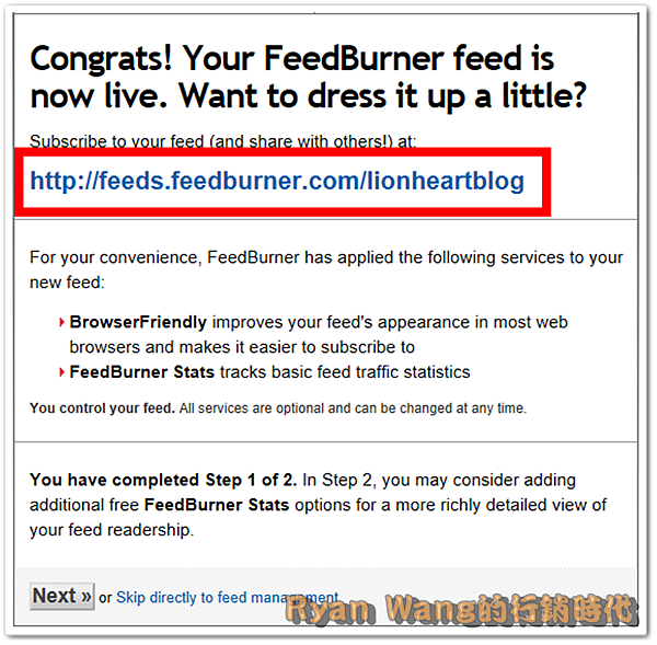 FeedBurner4 FeedBurner4