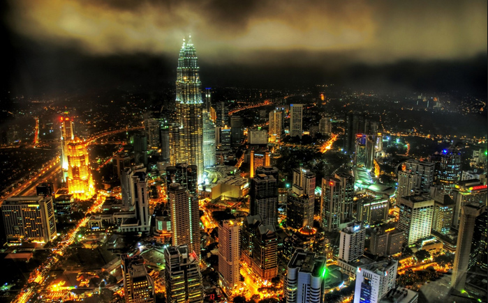 馬來西亞市區夜景