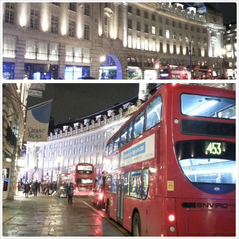 Piccadilly Circus - double deck bus! Feels like Hong Kong :)