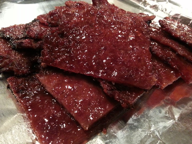 Homemade Pork Jerky 蜜汁豬肉乾