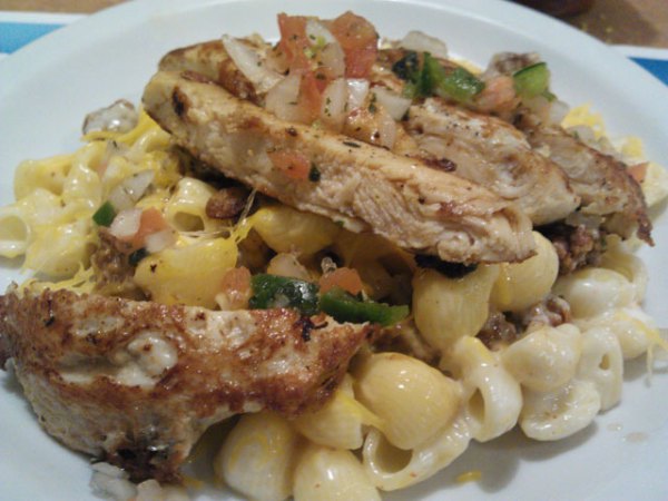 Four Cheese Chicken Pasta